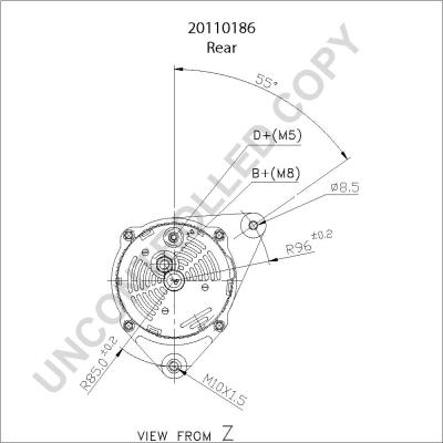 Prestolite Electric 20110186 - Alternatore autozon.pro