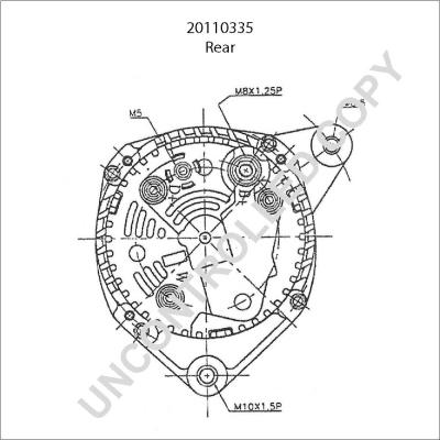 Prestolite Electric 20110335 - Alternatore autozon.pro