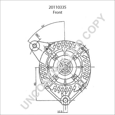 Prestolite Electric 20110335 - Alternatore autozon.pro