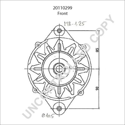 Prestolite Electric 20110299 - Alternatore autozon.pro