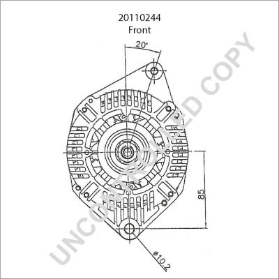 Prestolite Electric 20110244 - Alternatore autozon.pro