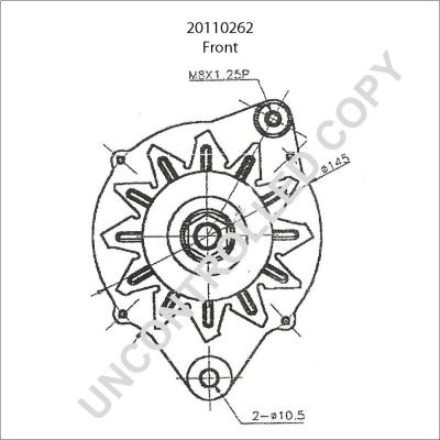 Prestolite Electric 20110262 - Alternatore autozon.pro