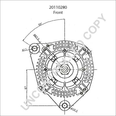 Prestolite Electric 20110280 - Alternatore autozon.pro