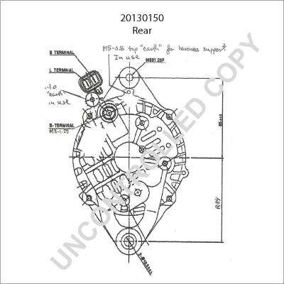 Prestolite Electric 20130150 - Alternatore autozon.pro