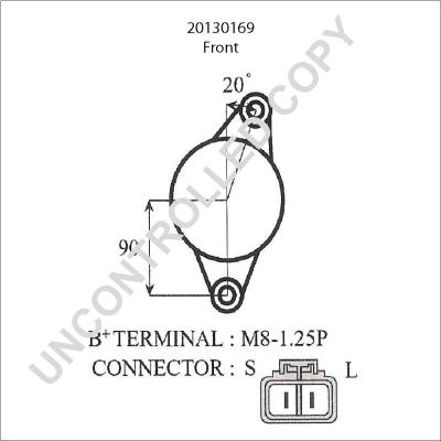 Prestolite Electric 20130169 - Alternatore autozon.pro