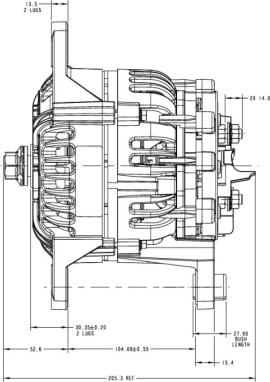 Prestolite Electric AVI147J3110HD - Alternatore autozon.pro