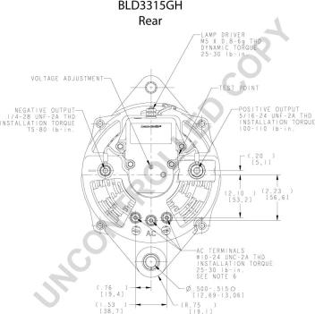 Prestolite Electric BLD3315GH - Alternatore autozon.pro