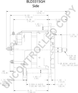 Prestolite Electric BLD3315GH - Alternatore autozon.pro