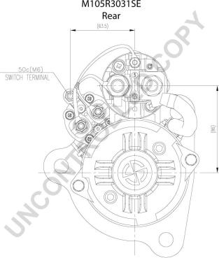 Prestolite Electric M105R3031SE - Motorino d'avviamento autozon.pro