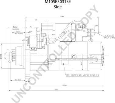 Prestolite Electric M105R3031SE - Motorino d'avviamento autozon.pro