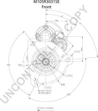 Prestolite Electric M105R3031SE - Motorino d'avviamento autozon.pro