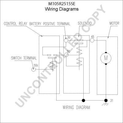 Prestolite Electric M105R2515SE - Motorino d'avviamento autozon.pro