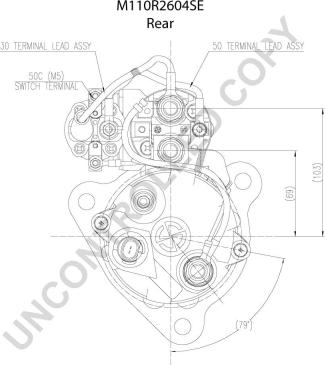 Prestolite Electric M110R2604SE - Motorino d'avviamento autozon.pro