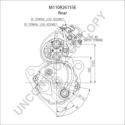 Prestolite Electric M110R2615SE - Motorino d'avviamento autozon.pro