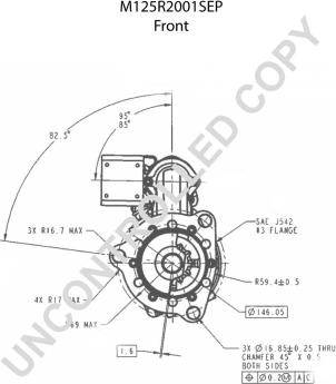 Prestolite Electric M125R2001SEP - Motorino d'avviamento autozon.pro