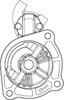 Prestolite Electric M81R2501AM - Motorino d'avviamento autozon.pro