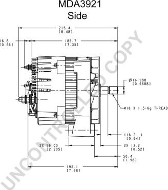 Prestolite Electric MDA3921 - Alternatore autozon.pro