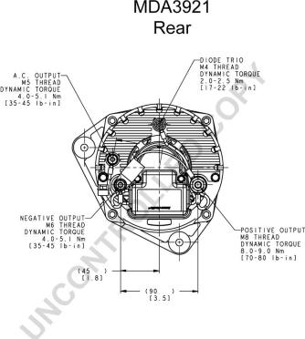 Prestolite Electric MDA3921 - Alternatore autozon.pro