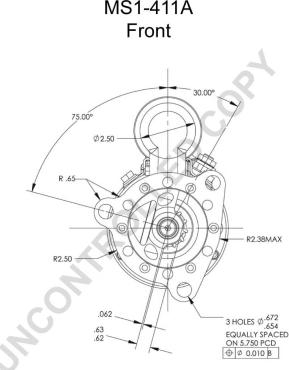 Prestolite Electric MS1-411A - Motorino d'avviamento autozon.pro