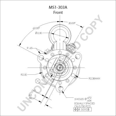 Prestolite Electric MS1-303A - Motorino d'avviamento autozon.pro