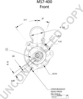 Prestolite Electric MS7-400 - Motorino d'avviamento autozon.pro