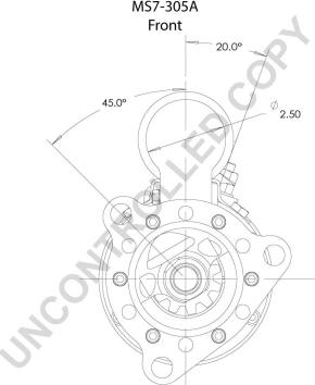 Prestolite Electric MS7-305A - Motorino d'avviamento autozon.pro