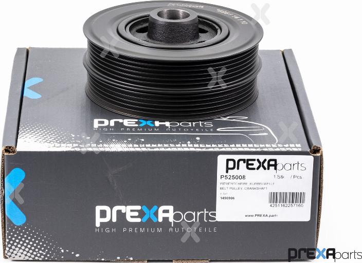 PREXAparts P525008 - Puleggia cinghia, Albero a gomiti autozon.pro