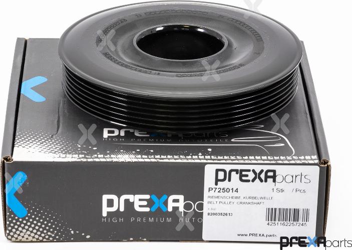 PREXAparts P725014 - Puleggia cinghia, Albero a gomiti autozon.pro