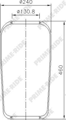 Prime-Ride 9008 - Soffietto, Sospensione pneumatica autozon.pro