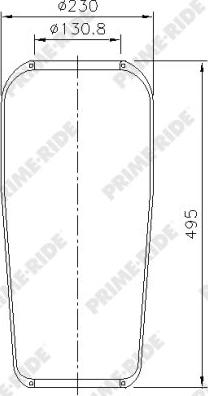 Prime-Ride 9012 - Soffietto, Sospensione pneumatica autozon.pro