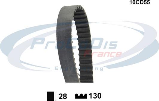 Procodis France 10CD55 - Cinghia dentata autozon.pro