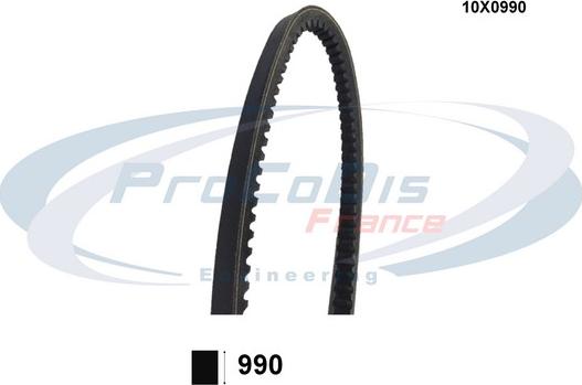 Procodis France 10X0990 - Cinghia trapezoidale autozon.pro