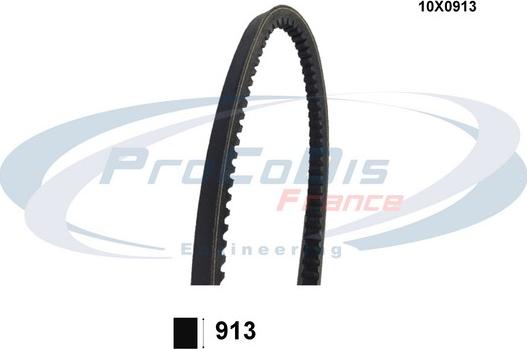 Procodis France 10X0913 - Cinghia trapezoidale autozon.pro