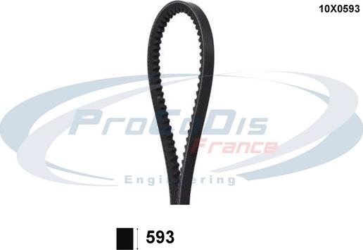 Procodis France 10X0593 - Cinghia trapezoidale autozon.pro