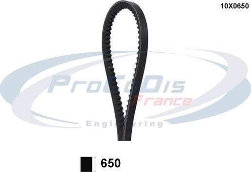 Procodis France 10X0650 - Cinghia trapezoidale autozon.pro