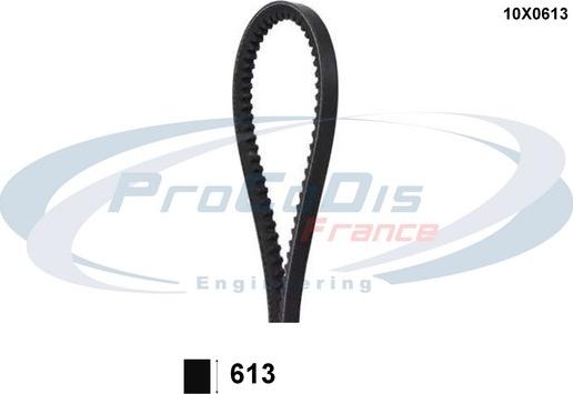 Procodis France 10X0613 - Cinghia trapezoidale autozon.pro