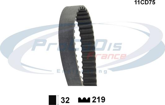 Procodis France 11CD75 - Cinghia dentata autozon.pro