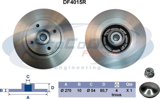 Procodis France DF4015R - Discofreno autozon.pro