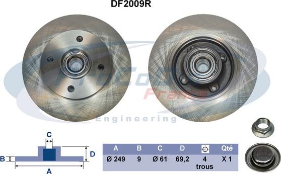 Procodis France DF2009R - Discofreno autozon.pro