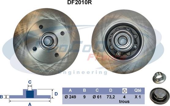 Procodis France DF2010R - Discofreno autozon.pro