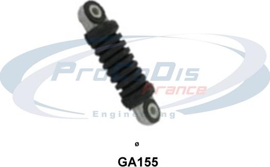 Procodis France GA155 - Tendicinghia, Cinghia Poly-V autozon.pro