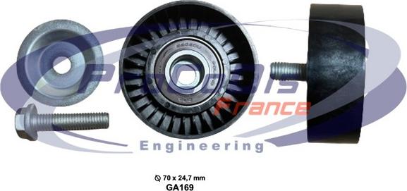 Procodis France GA169 - Tendicinghia, Cinghia Poly-V autozon.pro