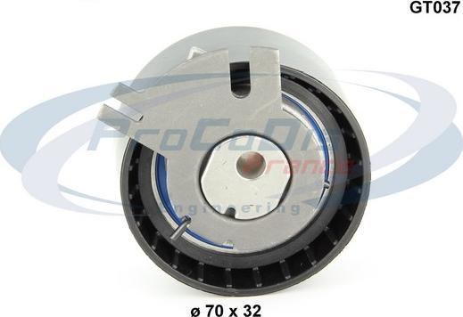 Procodis France GT037 - Rullo tenditore, Cinghia dentata autozon.pro