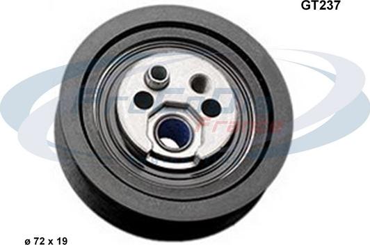 Procodis France GT237 - Rullo tenditore, Cinghia dentata autozon.pro