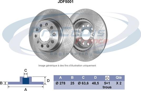 Procodis France JDF5001 - Discofreno autozon.pro