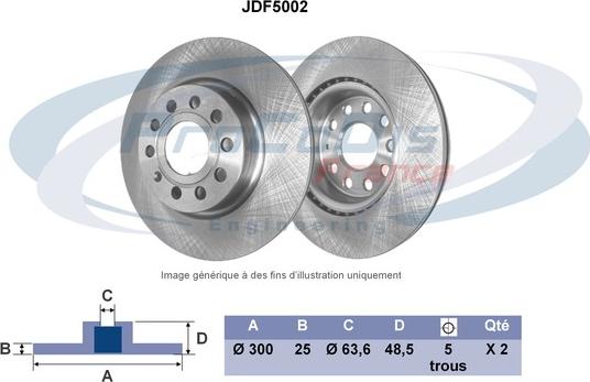 Procodis France JDF5002 - Discofreno autozon.pro