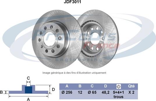 Procodis France JDF3011 - Discofreno autozon.pro