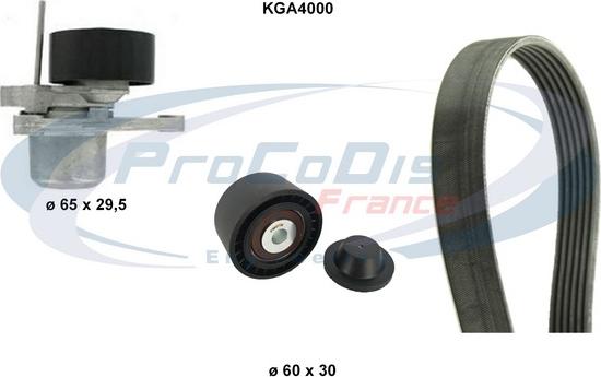 Procodis France KGA4000 - Kit Cinghie Poly-V autozon.pro