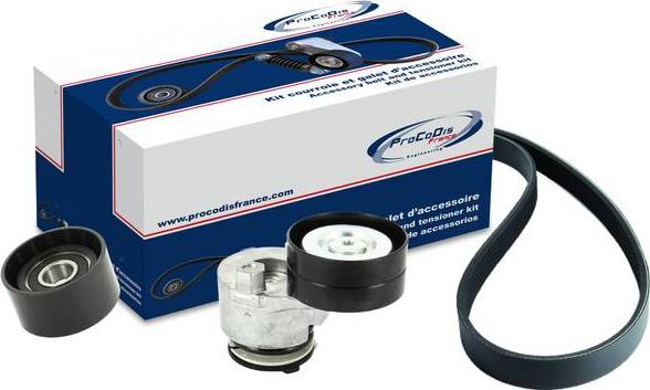 Procodis France KGA4028 - Kit Cinghie Poly-V autozon.pro