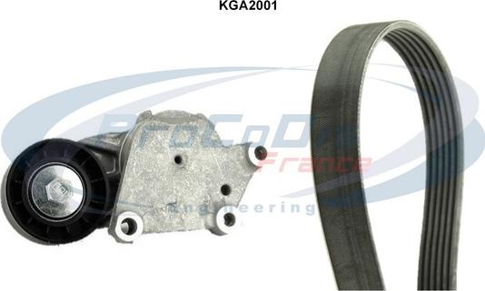 Procodis France KGA2001 - Kit Cinghie Poly-V autozon.pro